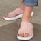 Womens Plus Size Wedge Sandals  Comfortable Summer Slides And Party Footwear 7