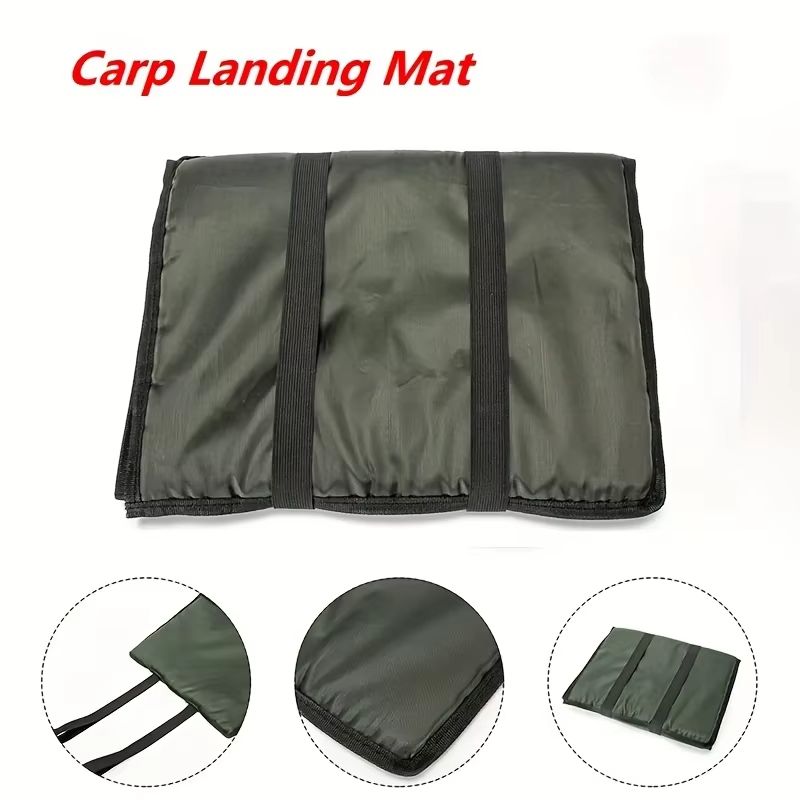YOTO Foldable Fishing Unhooking Mat  Portable Pad With Breathable Sponge Cushion 1