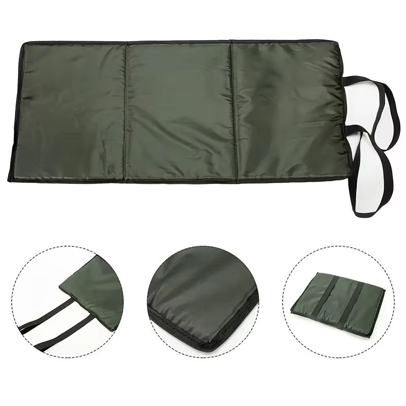 YOTO Foldable Fishing Unhooking Mat  Portable Pad With Breathable Sponge Cushion 3