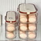 AutoRolling Egg Storage Rack For Refrigerators SpaceSaving Organizer With Easy Access 0