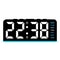 Modern LED Digital Alarm Clock With Temperature Display And Night Light Sleek Desktop Clock For Be