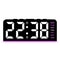 Modern LED Digital Alarm Clock With Temperature Display And Night Light Sleek Desktop Clock For Be