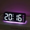 Modern LED Digital Alarm Clock With Temperature Display And Night Light Sleek Desktop Clock For Be