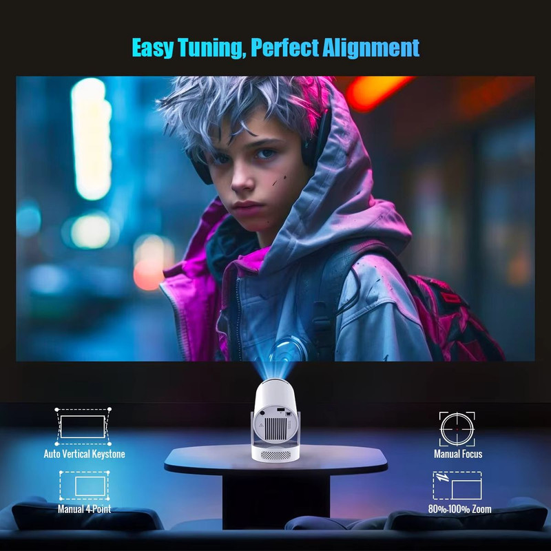 Magcubic HY300 Pro 4K Smart Mini Projector With Android 11 WiFi6  Bluetooth 54 3