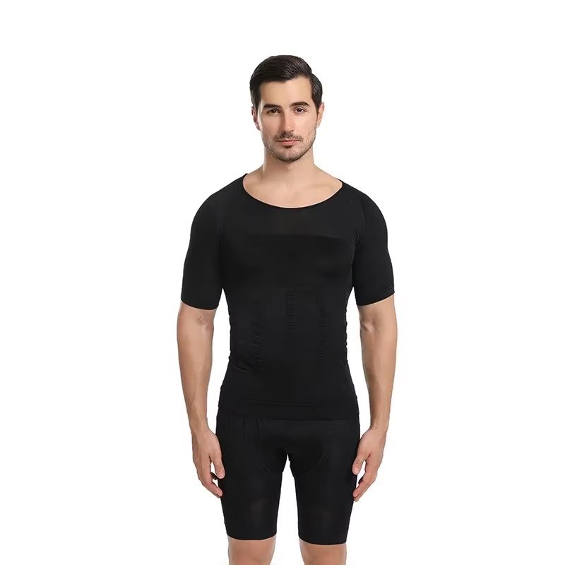 Mens Slimming Compression Vest Tummy Control Shapewear For Waist Trimming And Posture Support 8