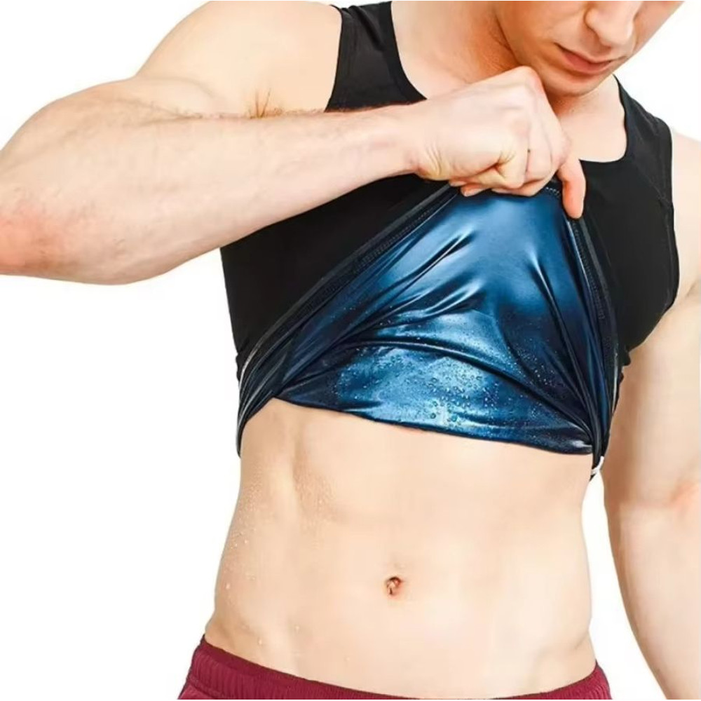 Mens Slimming Compression Vest Tummy Control Shapewear For Waist Trimming And Posture Support 12