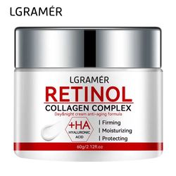 retinol firming face cream with collagen - anti-aging moisturizer for wrinkles, whitening, and skin brightening