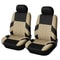 Universal Front Car Seat Covers Comfortable Tire Track Embossed Fabric For Stylish Auto Interior P 10
