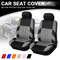 Universal Front Car Seat Covers Comfortable Tire Track Embossed Fabric For Stylish Auto Interior P 0