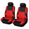 Universal Front Car Seat Covers Comfortable Tire Track Embossed Fabric For Stylish Auto Interior P 9