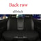 Breathable Linen Car Seat Cover Set Summer Cushion For Front Rear Seats Sedan SUV Pickup 18