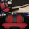 Breathable Linen Car Seat Cover Set Summer Cushion For Front Rear Seats Sedan SUV Pickup 3