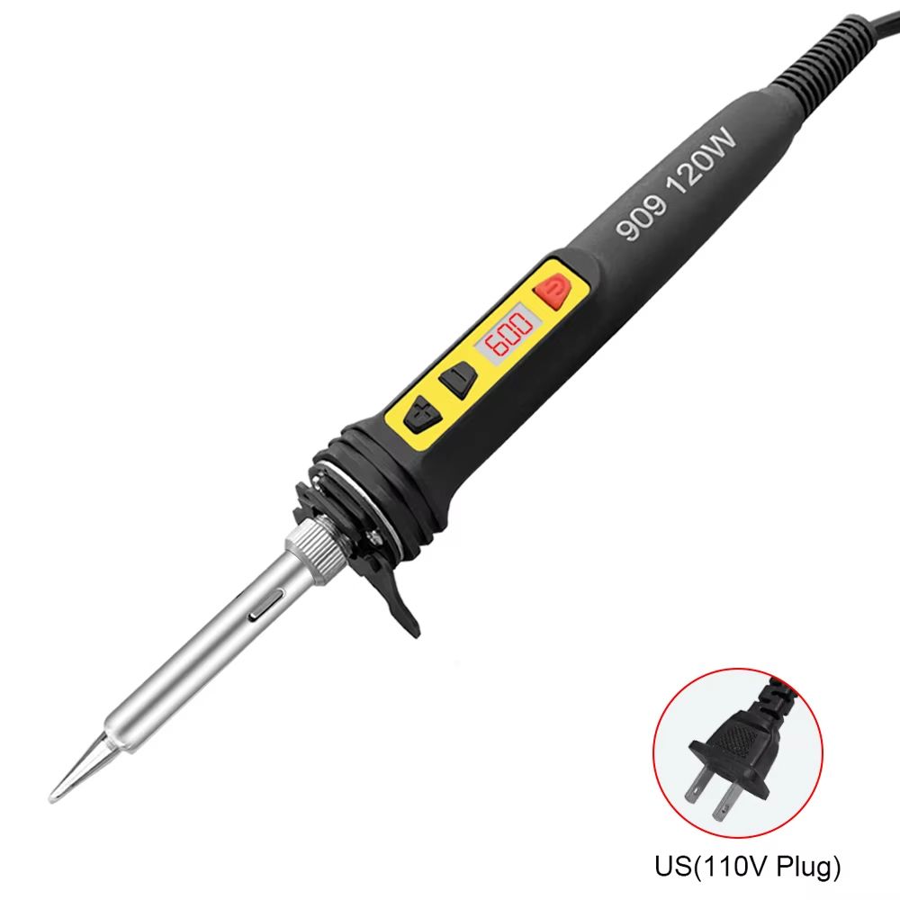 HighPrecision 120W Digital Soldering Iron Kit With Adjustable Temperature Fast HeatUp 1