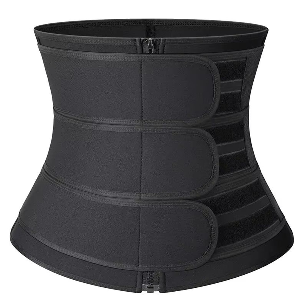 Mens Neoprene Waist Trainer Sweat Slimming Belt Abdomen Compression Shaper 6