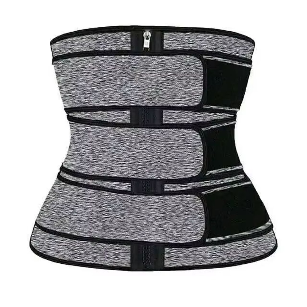 Mens Neoprene Waist Trainer Sweat Slimming Belt Abdomen Compression Shaper 7