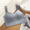 Womens Seamless Sports Bra Push Up Shockproof Yoga Gym Top 0