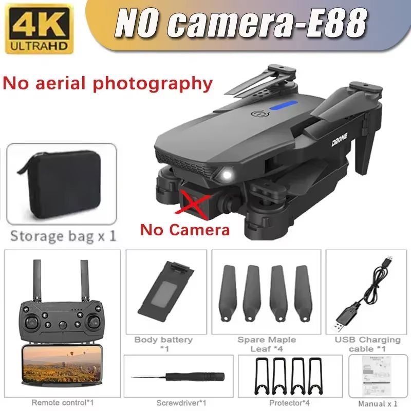 E99 Pro Drone With 6K Camera Foldable Quadcopter Remote Control UAV 11