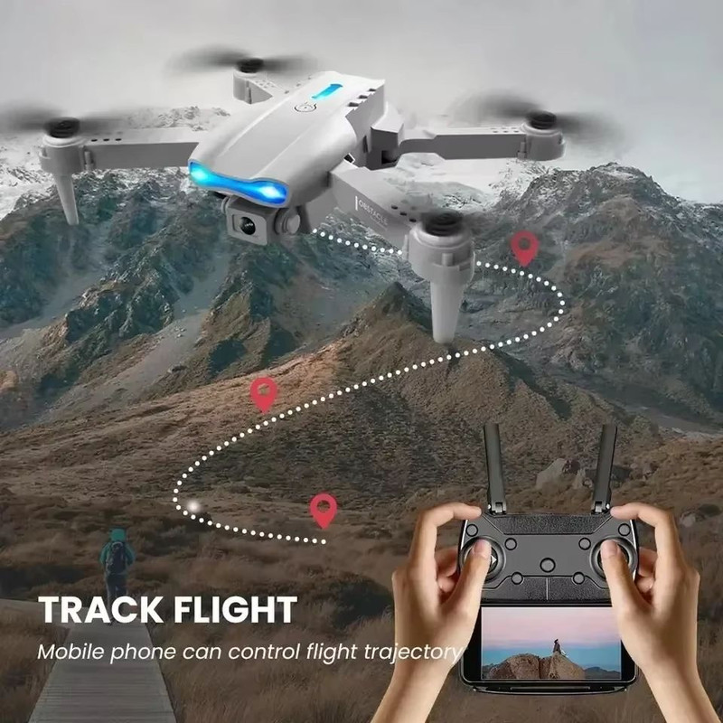 E99 Pro Drone With 6K Camera Foldable Quadcopter Remote Control UAV 3