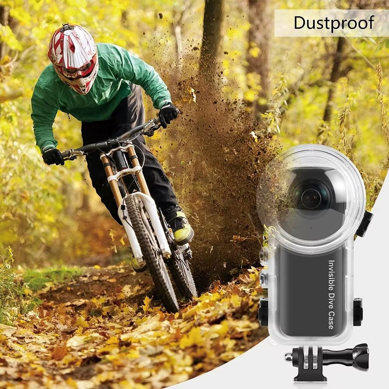 Invisible Dive Case For Insta360 X3  50M Waterproof Protective Housing For Deep Underwater Adventur 3