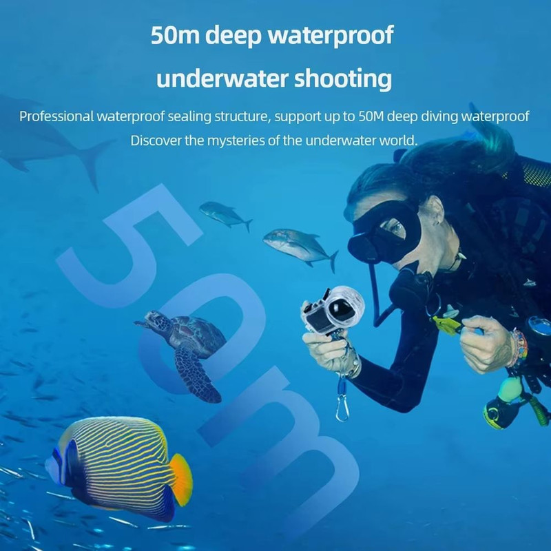Invisible Dive Case For Insta360 X3  50M Waterproof Protective Housing For Deep Underwater Adventur 5