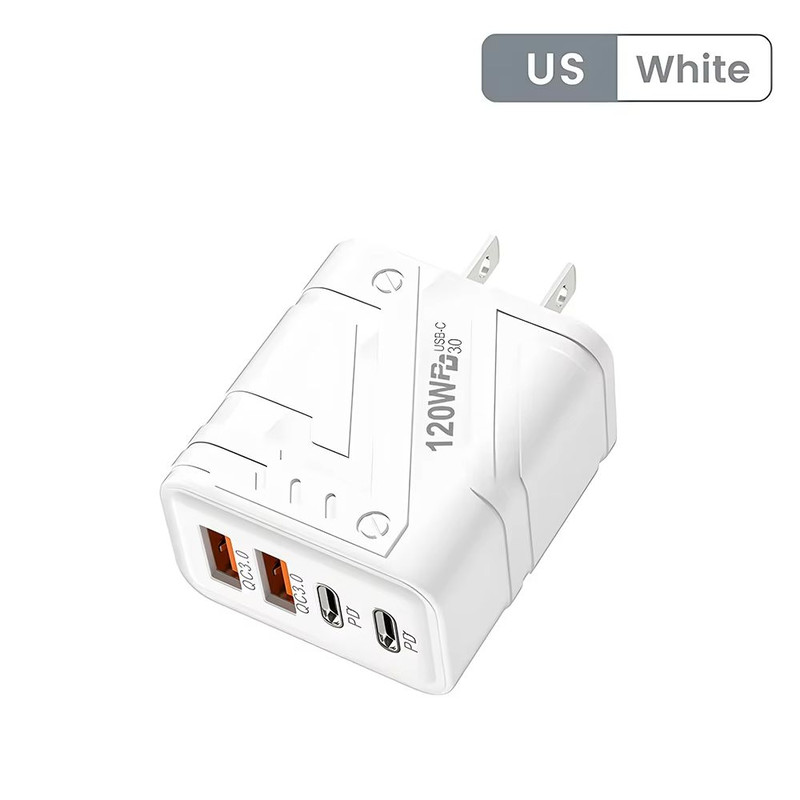 UltraCharge 4 Port USBC PD Fast Charging Adapter 14