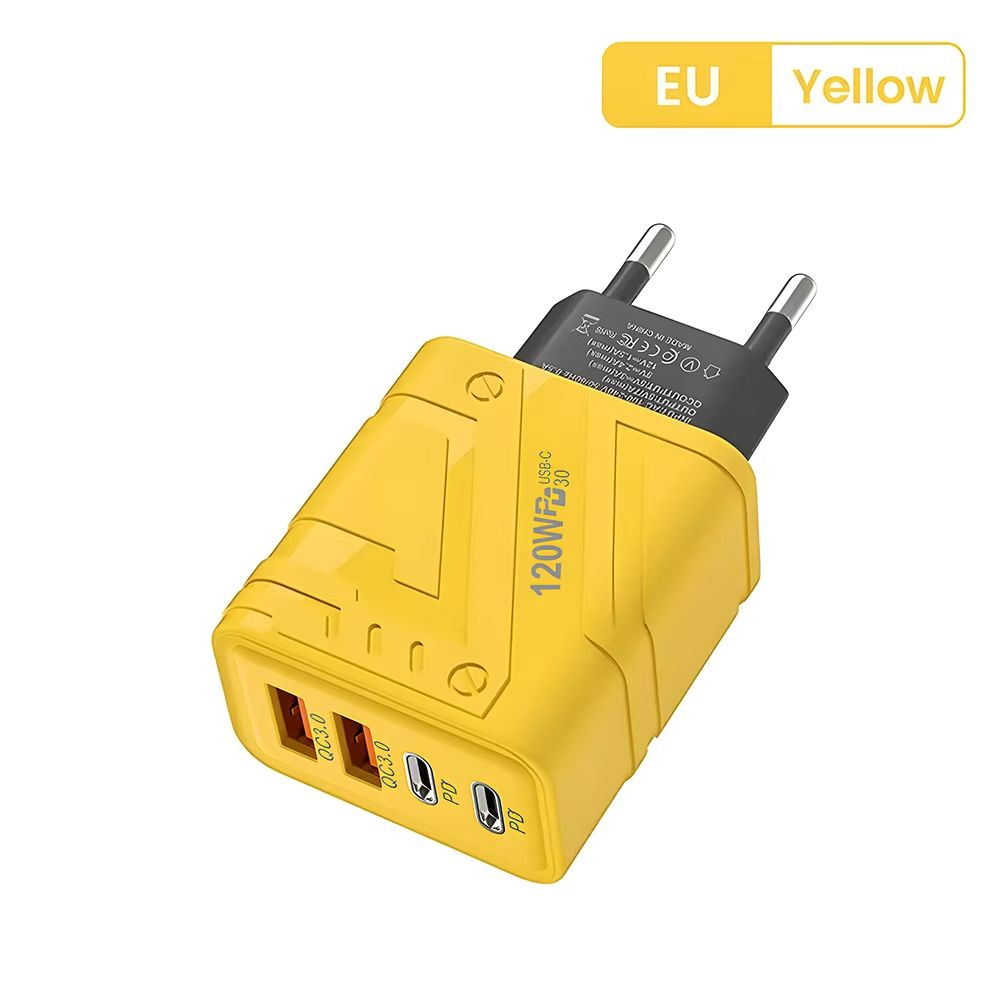 UltraCharge 4 Port USBC PD Fast Charging Adapter 15