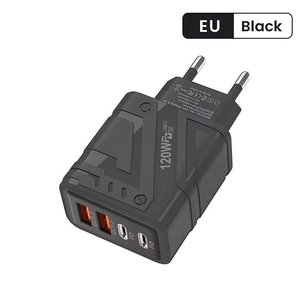UltraCharge 4 Port USBC PD Fast Charging Adapter 5
