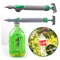 High Pressure Manual Water Sprayer Adjustable Nozzle Bottle Head For Gardening And Cleaning 4