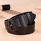 Mens Genuine Leather Belt With Alloy Pin Buckle  Business And Casual Style 4