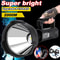 P150 XHP90 Rechargeable Spotlight UltraPowerful Handheld Flashlight With TypeC Charging 3