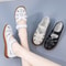 BreezeLux Breathable Leather Roman Sandals Non Slip Fashion Slides For Summer 2