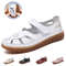 Women Breathable Leather Roman Sandals Non Slip Casual Summer Shoes For Everyday Comfort 1
