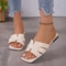 Women Casual Outdoor Flat Sandals Fashion Slip On Slippers For Summer Comfort 1