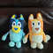 Bluey And Bingo Plush Toy Set Soft Cartoon Dog Dolls In 17cm 28cm 40cm Sizes For Kids And Gifts 3