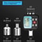 Digital Torque Wrench Set Professional 14 38 12 Electronic Adapter For Car Bike Repairs 2