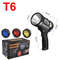 HighPowered SolarSpot Pro Rechargeable Hunting Spotlight With COB Light 4