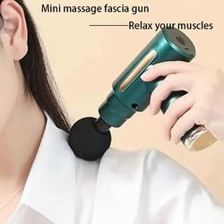 prorelief usb mini fascia gun – deep tissue mini massage gun