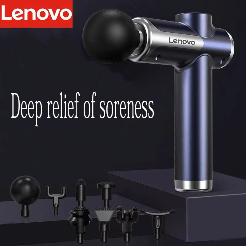 Lenovo Smart Recovery Fascia Gun  LED Touchscreen Fascia Gun  Deep Tissue Massage Gun 7