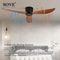 SOVE Ultra Slim DC Ceiling Fan With Remote 2
