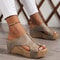 Effortless Chic Wedge Platform Summer Sandals 6