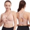 EliteFit Front Zipper Sports Bra High Support Gym And Yoga Bra 2