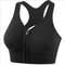 EliteFit Front Zipper Sports Bra High Support Gym And Yoga Bra 6