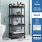 3Tier Rolling Utility Cart For Kitchen Bathroom Craft Mobile Storage Organizer With Reinforced Ha 16