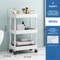 3Tier Rolling Utility Cart For Kitchen Bathroom Craft Mobile Storage Organizer With Reinforced Ha 13