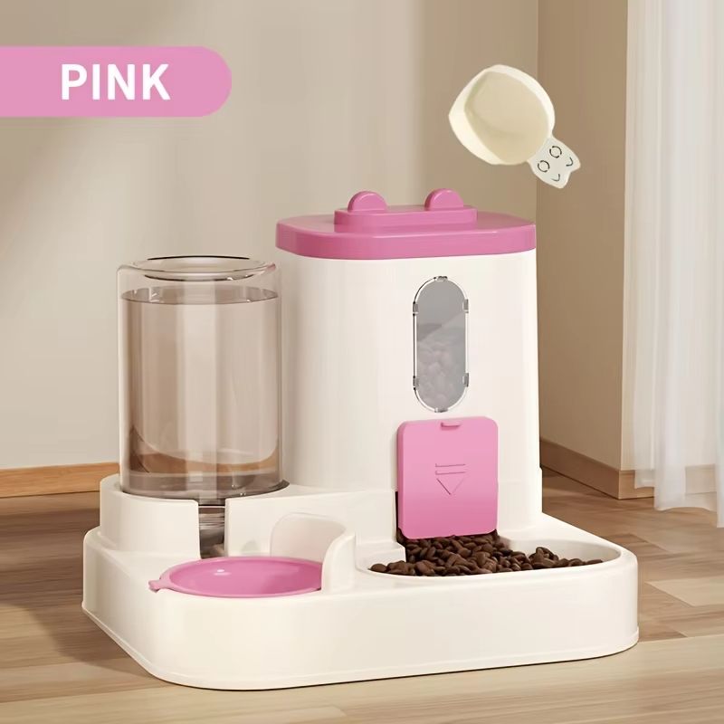 2in 1 Cat Food Dispenser Water And Food Integrated Fully Automatic Cat Food Feeding And Water Dispe 9