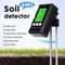 6 In 1 Digital Soil Tester Multifunctional Soil PH Detector Moisture Fertility PH Temperature Humid 5