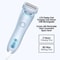 Portable Waterproof 2 In 1 Painless Shaving Knife Lady Private Part Hair Shaver Trimmer Epilator Bi 3