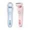 Portable Waterproof 2 In 1 Painless Shaving Knife Lady Private Part Hair Shaver Trimmer Epilator Bi 4