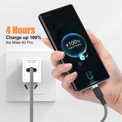 ultra-fast usb type-c super charging cable – 6a power delivery for huawei, oneplus, xiaomi & more