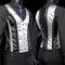 Elegant Renaissance Mens Waist Cincher SteelBoned Medieval Corset Vest For Stomach Control 13